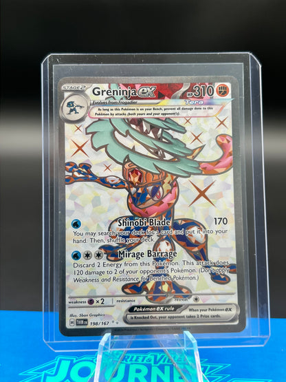 Greninja ex - 198/167 - SV06: Twilight Masquerade (TWM) Pokémon TCG