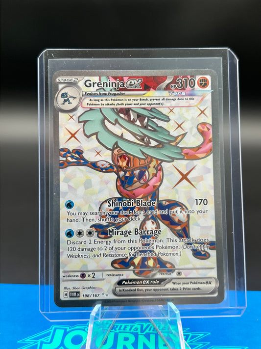 Greninja ex - 198/167 - SV06: Twilight Masquerade (TWM) Pokémon TCG