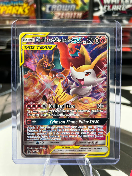 Charizard & Braixen GX - SM230 - SM Promos (SMP) POKÉMON TCG