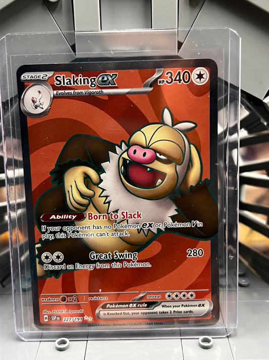 Slaking ex - 227/191 - SV08: Surging Sparks (SSP) Pokémon TCG
