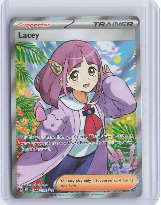 Lacey 166/142 Ultra Rare Stellar Crown Pokemon Holo