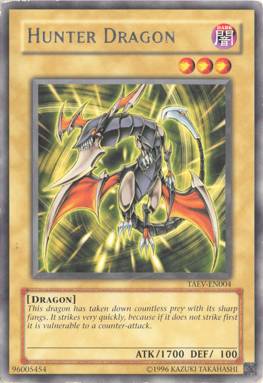 Hunter Dragon TAEV-EN004 Rare Tactical Evolution Yu-Gi-Oh Unlimited