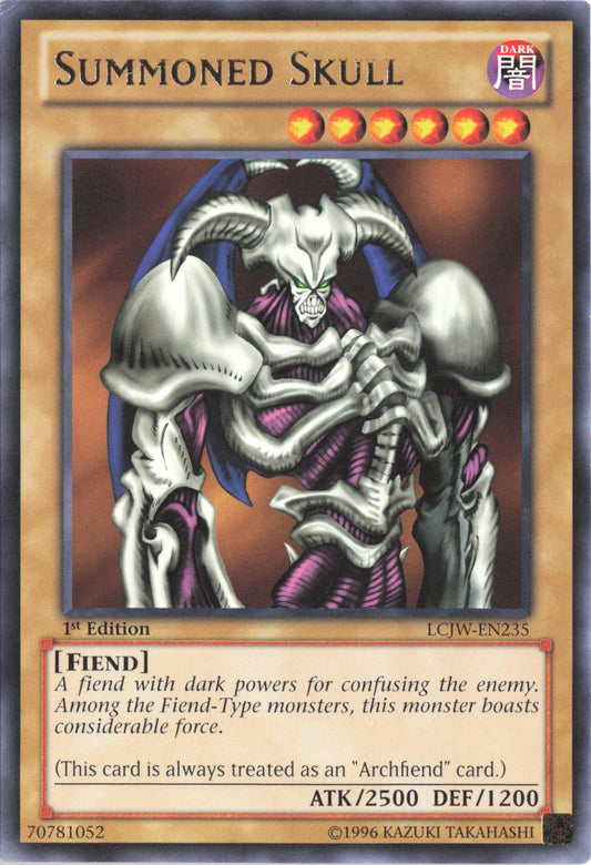 Summoned Skull LCJW-EN235 Legendary Collection 4: Joey's World Yu-Gi-Oh 1st Edition