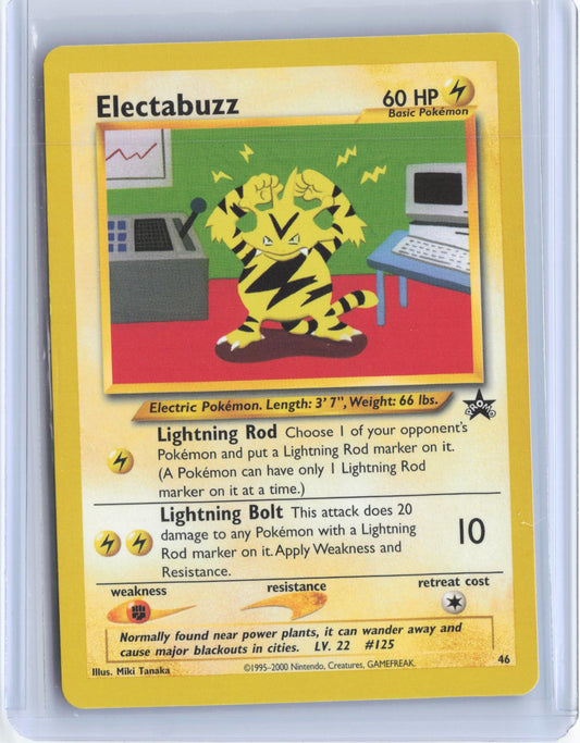 Electabuzz 46 Promo Wizards Black Star Promos Pokemon