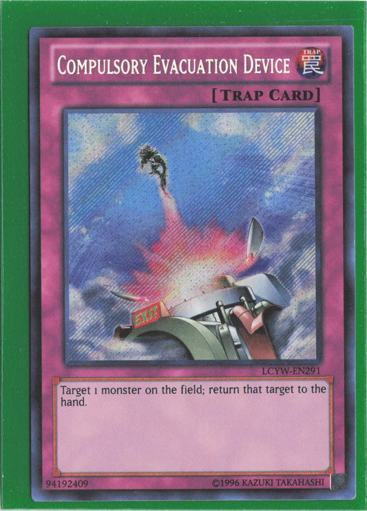 Compulsory Evacuation Device LCYW-EN291 Legendary Collection 3: Yugi's World Yu-Gi-Oh Unlimited
