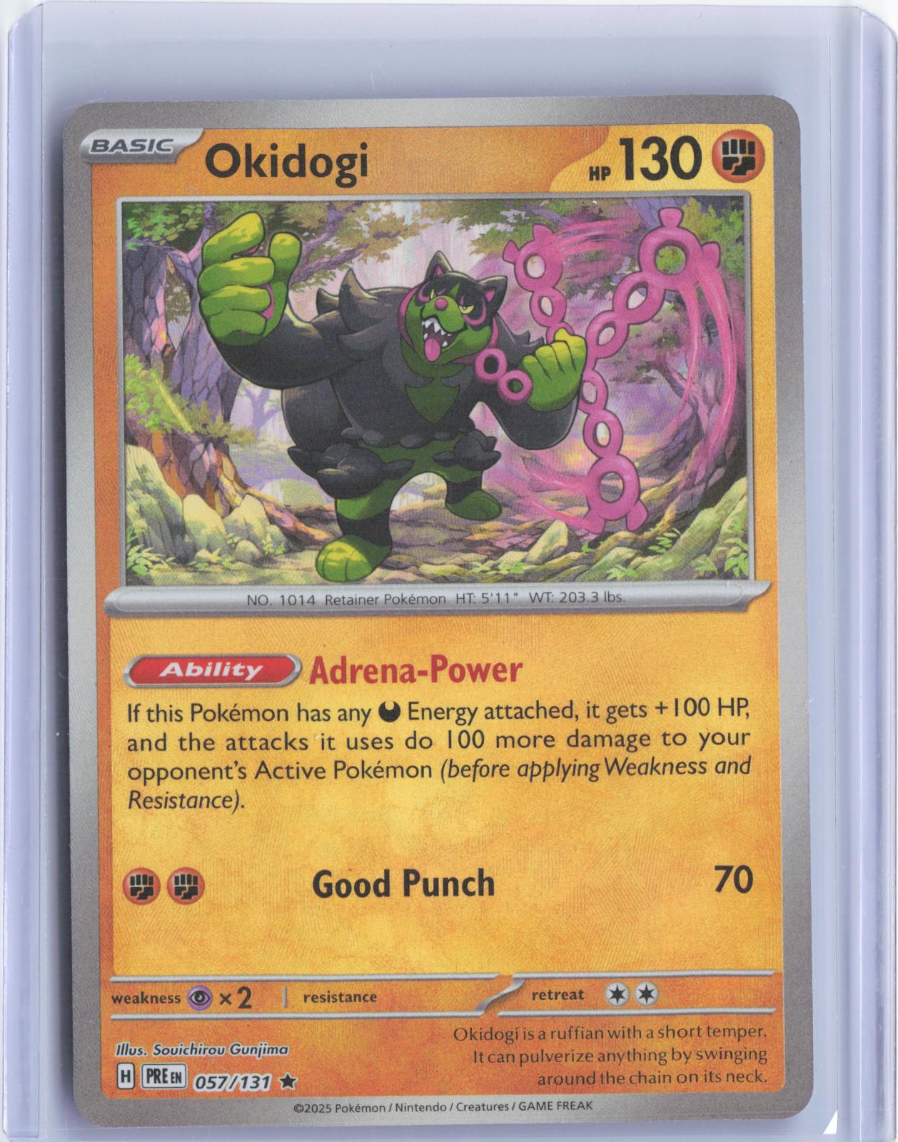 Okidogi (Poke Ball Pattern) 057/131 Prismatic Evolutions Pokemon Card