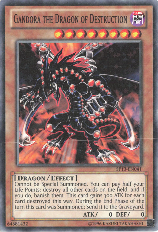 Gandora the Dragon of Destruction SP13-EN041 Star Pack 2013 Yu-Gi-Oh Unlimited