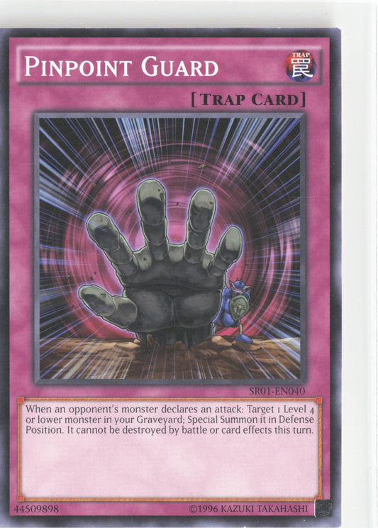 Pinpoint Guard YS15-ENF23 Starter Deck: Saber Force Yu-Gi-Oh 1st Edition