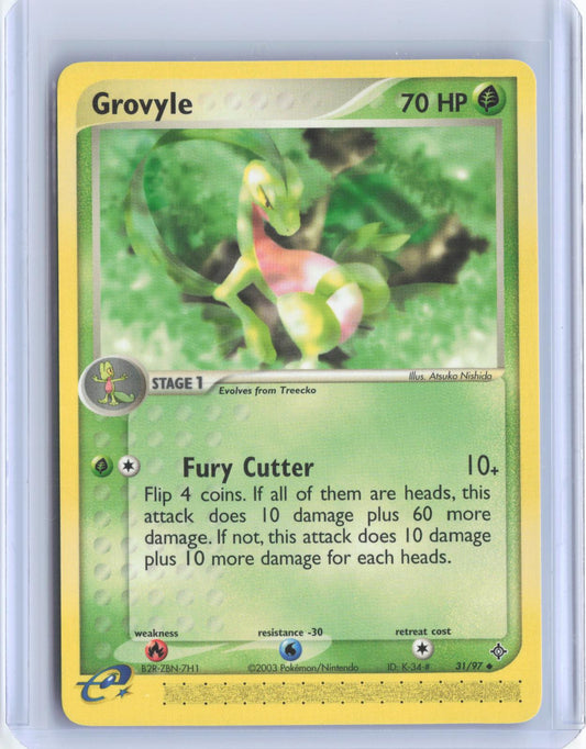 Grovyle 31/97 Uncommon Dragon Pokemon TCG Card
