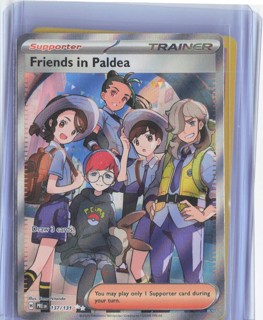 Friends in Paldea 137/131 Ultra Rare Prismatic Evolutions Pokemon Holo
