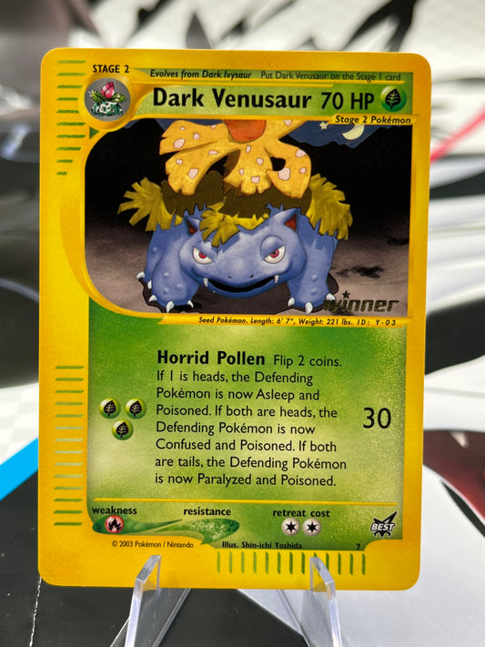 Dark Venusaur - 7 [Winner] - Best of Promos (PR) Pokémon TCG
