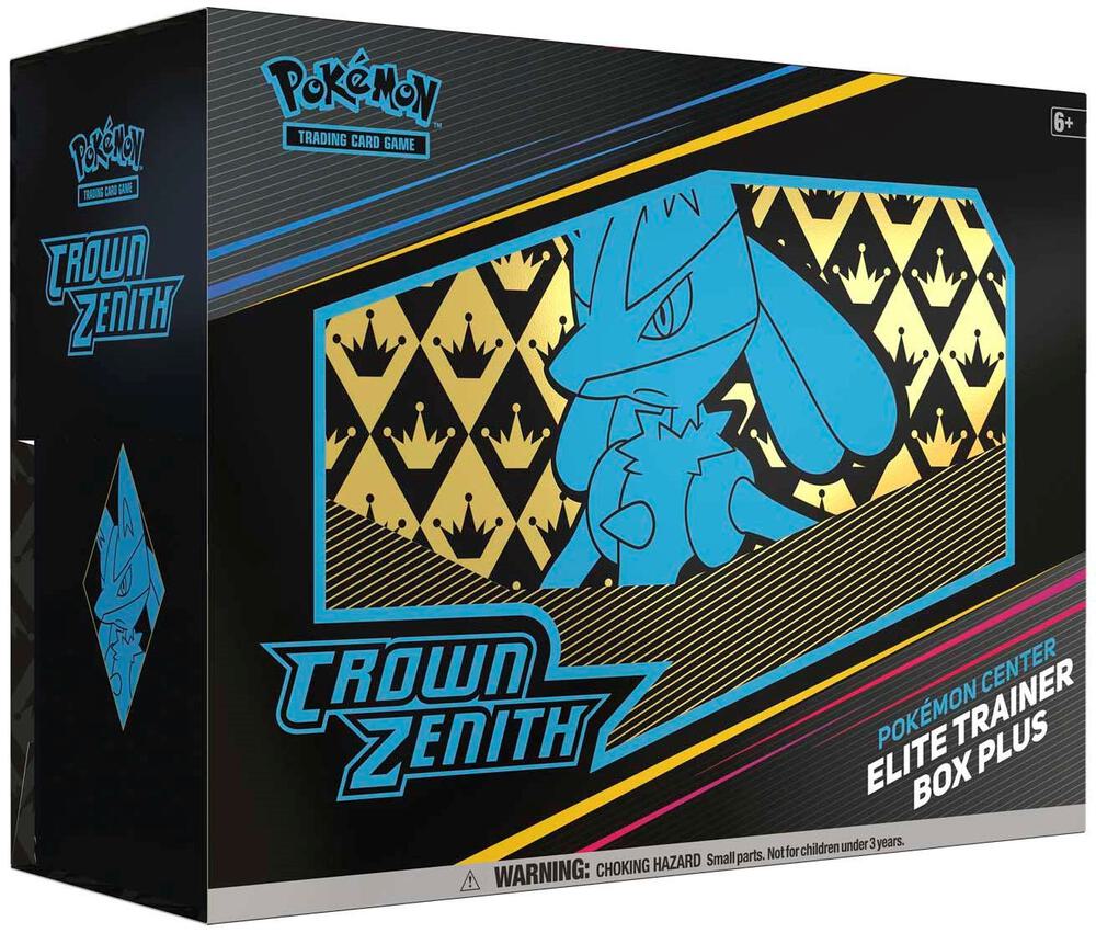 Crown Zenith Pokemon Center Elite Trainer Box Plus ETB - Crown Zenith (CRZ) Pokémon TCG