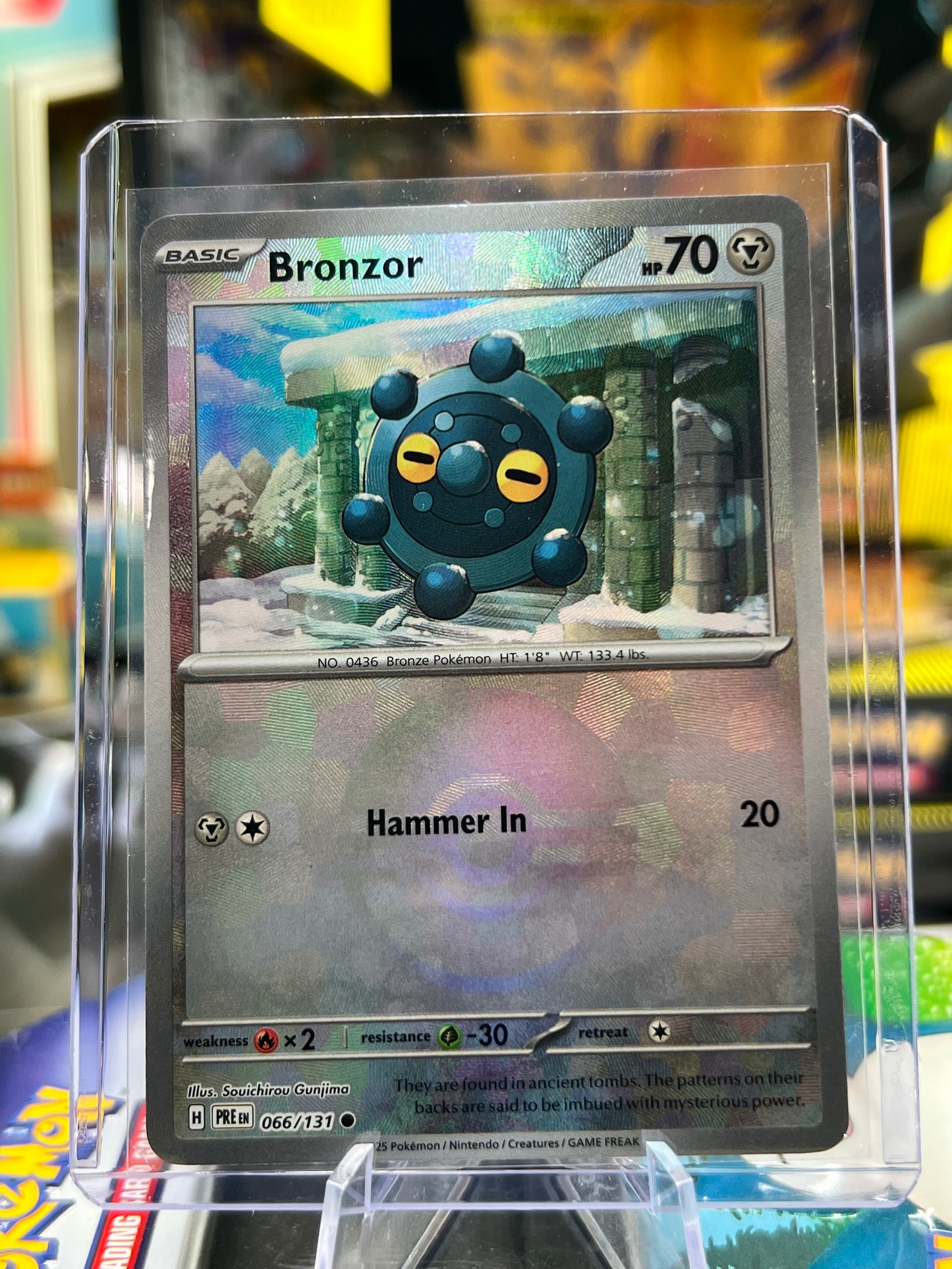 Bronzor 066/131 (Poke Ball Pattern) - SV: Prismatic Evolutions (PRE) POKÉMON TCG