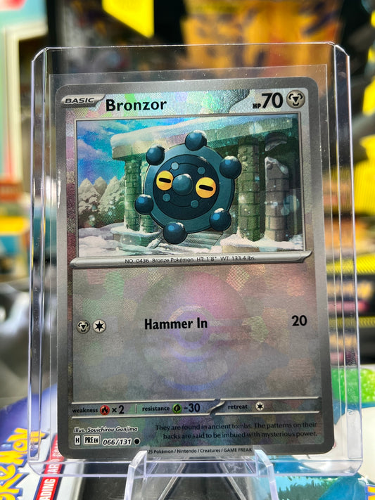 Bronzor 066/131 (Poke Ball Pattern) - SV: Prismatic Evolutions (PRE) POKÉMON TCG