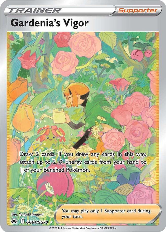 Gardenia's Vigor GG61/GG70 - Crown Zenith: Galarian Gallery (CRZ:GG) Pokémon TCG