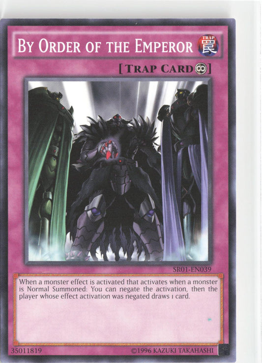 By Order of the Emperor SR01-EN039 Structure Deck: Emperor of Darkness Yu-Gi-Oh Unlimited