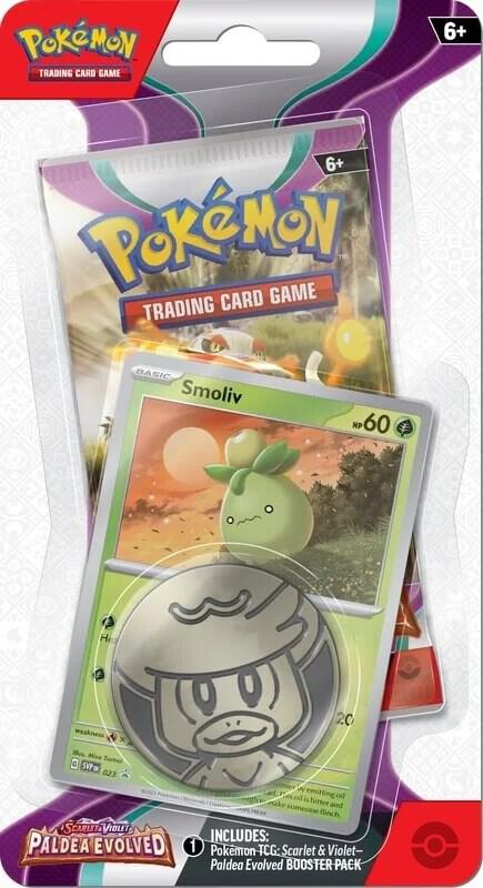 Paldea Evolved Single Pack Blister [Smoliv] - SV02: Paldea Evolved (PAL)Pokémon TCG