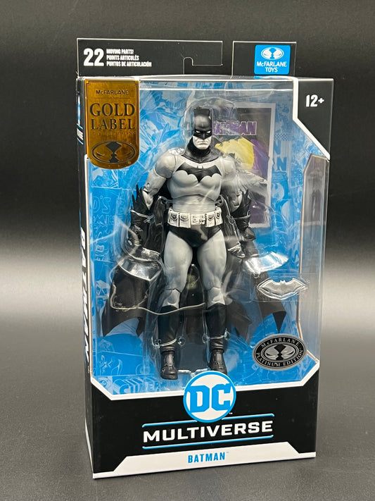 McFarlane Platinum Edition BATMAN Year One Figure 2025 Exclusive GOLD LABEL New