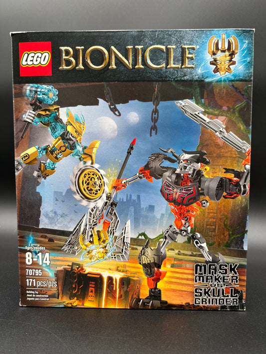 LEGO Bionicle Mask Maker vs. Skull Grinder Item No: 70795