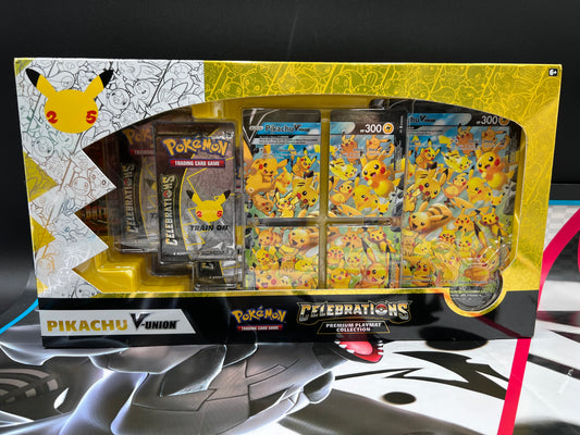Celebrations Premium Playmat Collection [Pikachu V-UNION] - Celebrations (CLB) Pokémon TCG