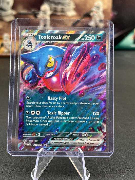 Toxicroak ex - 131/198 - SV01: Scarlet & Violet Base Set (SVI) Pokémon TCG
