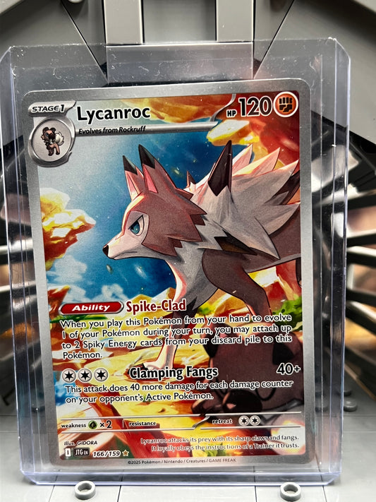 Lycanroc - 166/159 - SV09: Journey Together (JTG) Pokémon TCG