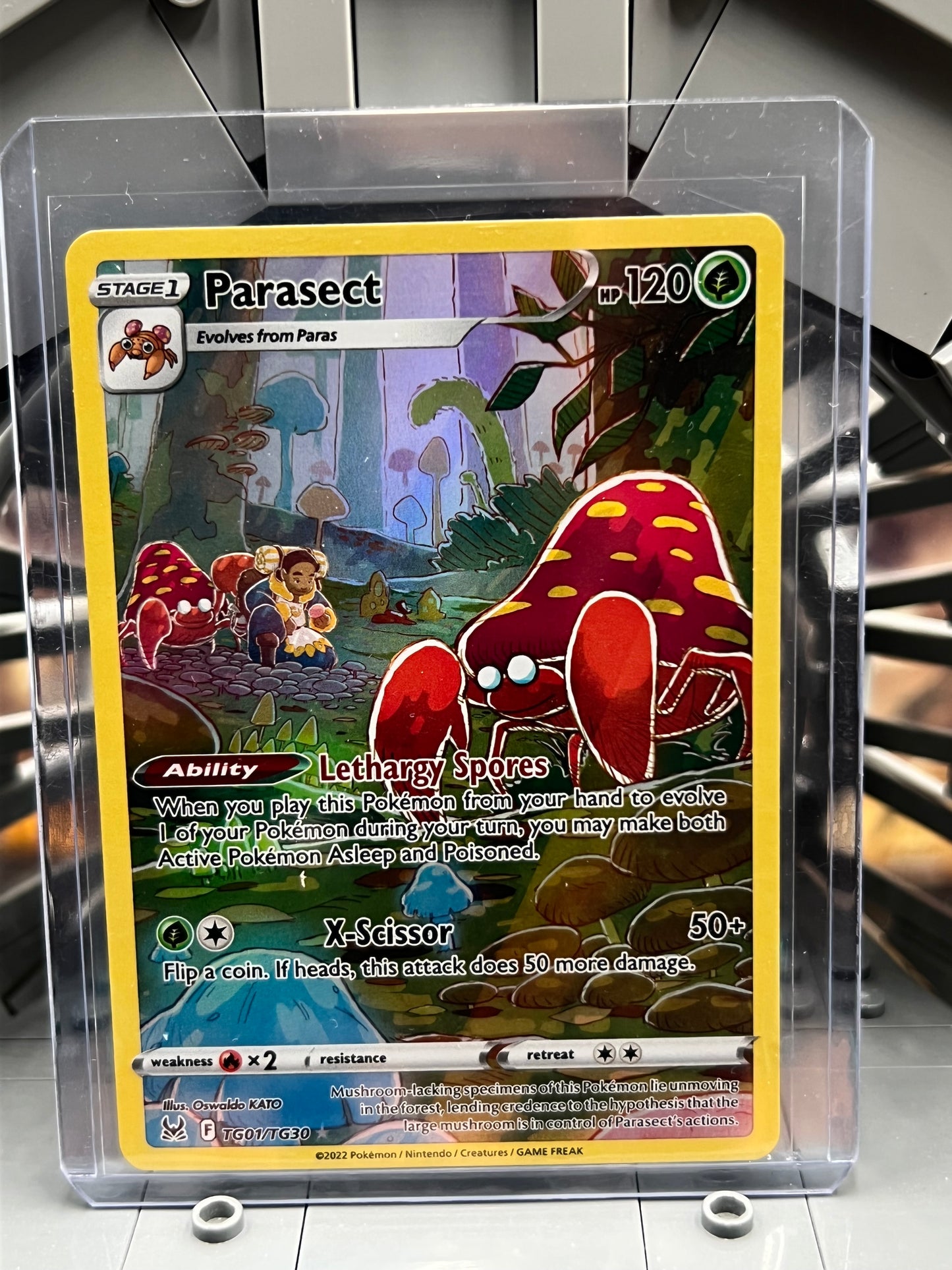 Parasect TG01/TG30 - SWSH11: Lost Origin Trainer Gallery (SWSH11: TG) Pokémon TCG