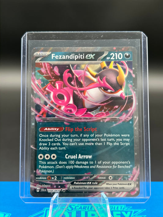 Fezandipiti ex - 038/064 - SV: Shrouded Fable (SFA) Pokémon TCG