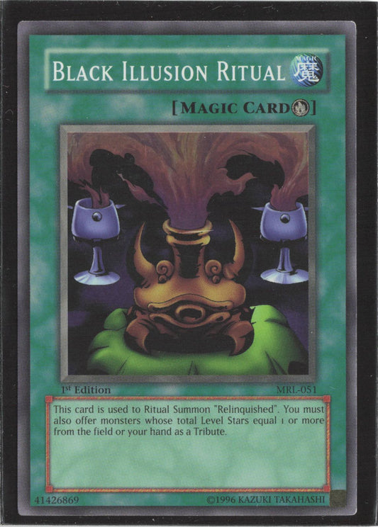 Black Illusion Ritual MRL-051 Super Rare Magic Ruler Yu-Gi-Oh Unlimited