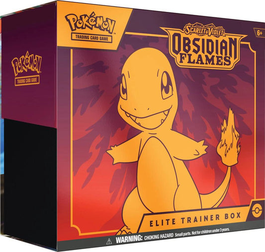 Obsidian Flames Elite Trainer Box - SV03: Obsidian Flames ETB (OBF) Pokémon TCG New ETB