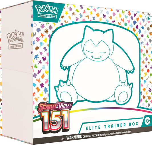 151 Elite Trainer Box - SV: Scarlet & Violet 151 (MEW) Pokémon TCG ETB Elite Trainer Box