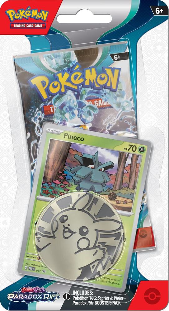 Paradox Rift Single Pack Blister [Pineco] - SV04: Paradox Rift (PAR) Pokémon TCG