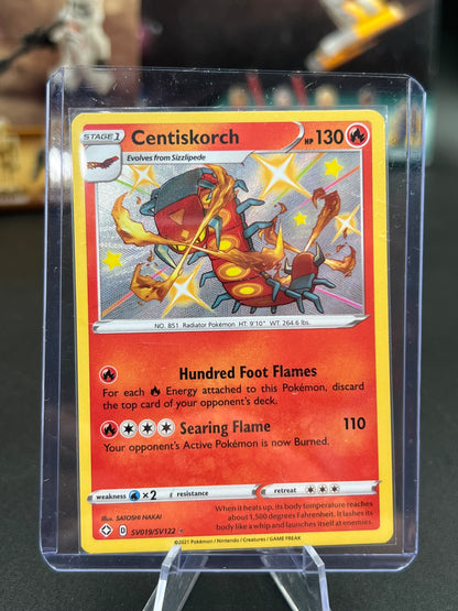 Centiskorch - Shining Fates: SV019/SV122 / Shiny Holo Rare Shiny Vault (SHFSV) Pokémon TCG
