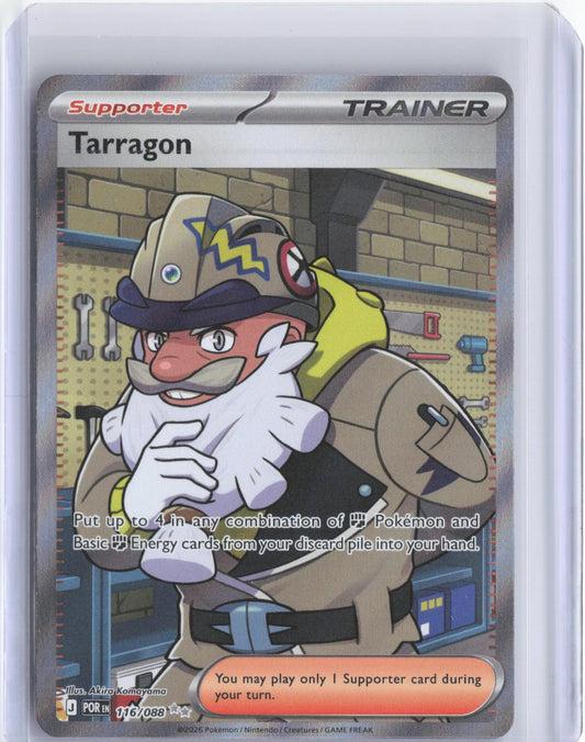 Tarragon 116/088 Ultra Rare Perfect Order Pokemon Holo