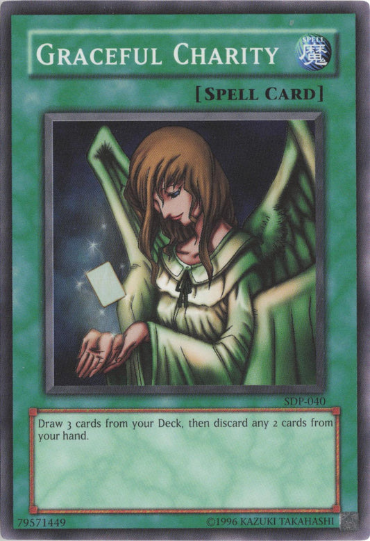 Graceful Charity SDP-040 Super Rare Starter Deck: Pegasus Yu-Gi-Oh Unlimited