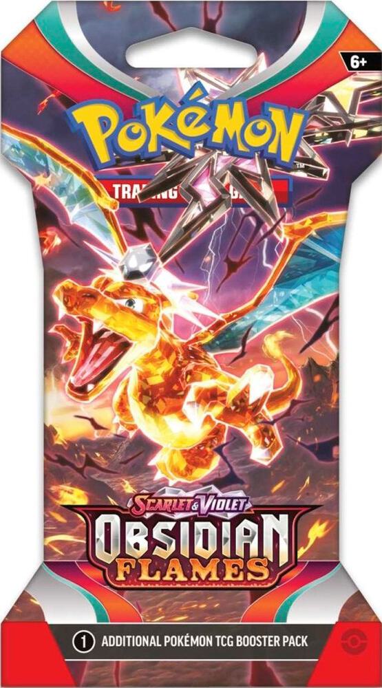 Obsidian Flames Sleeved Booster Pack - SV03: Obsidian Flames (OBF) Pokémon TCG