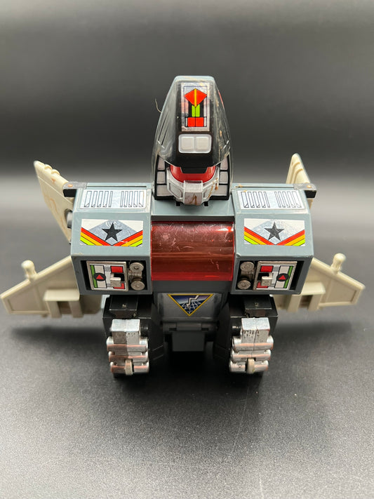 Vintage 1985 Bandai Gobots Renegade 9713 Figure Robot Transformer Toy incomplete and used