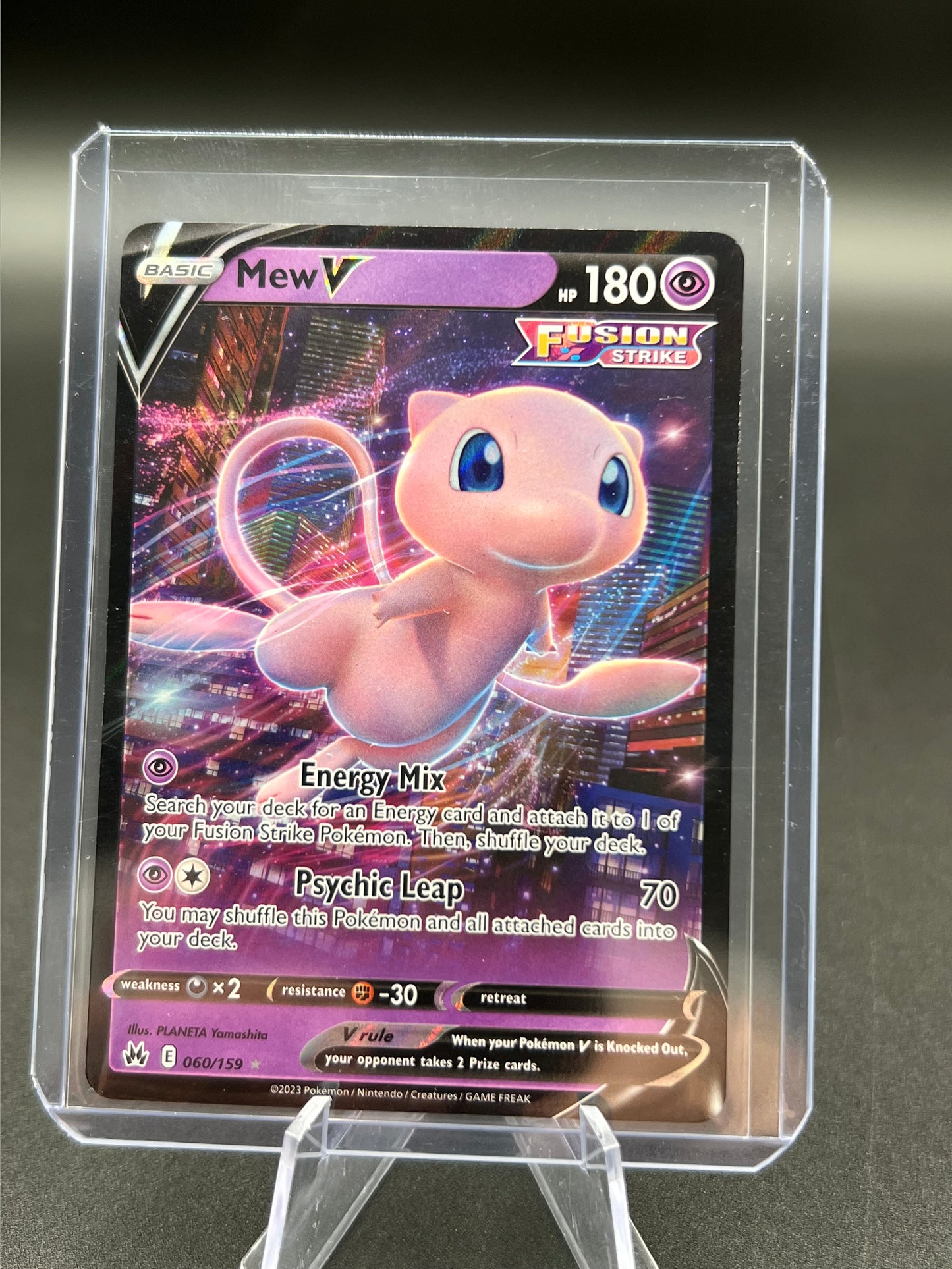 Mew V 060/159 - Crown Zenith (CRZ) Pokémon TCG