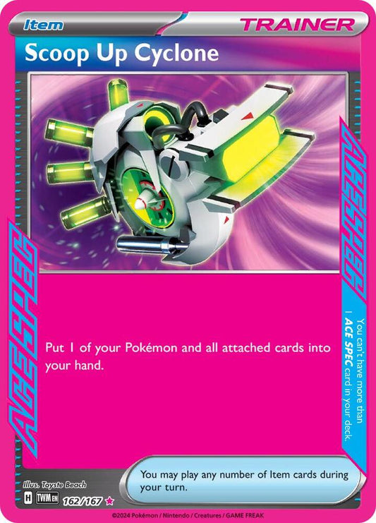Scoop Up Cyclone 162/167 - SV06: Twilight Masquerade (TWM) Pokémon Card TCG
