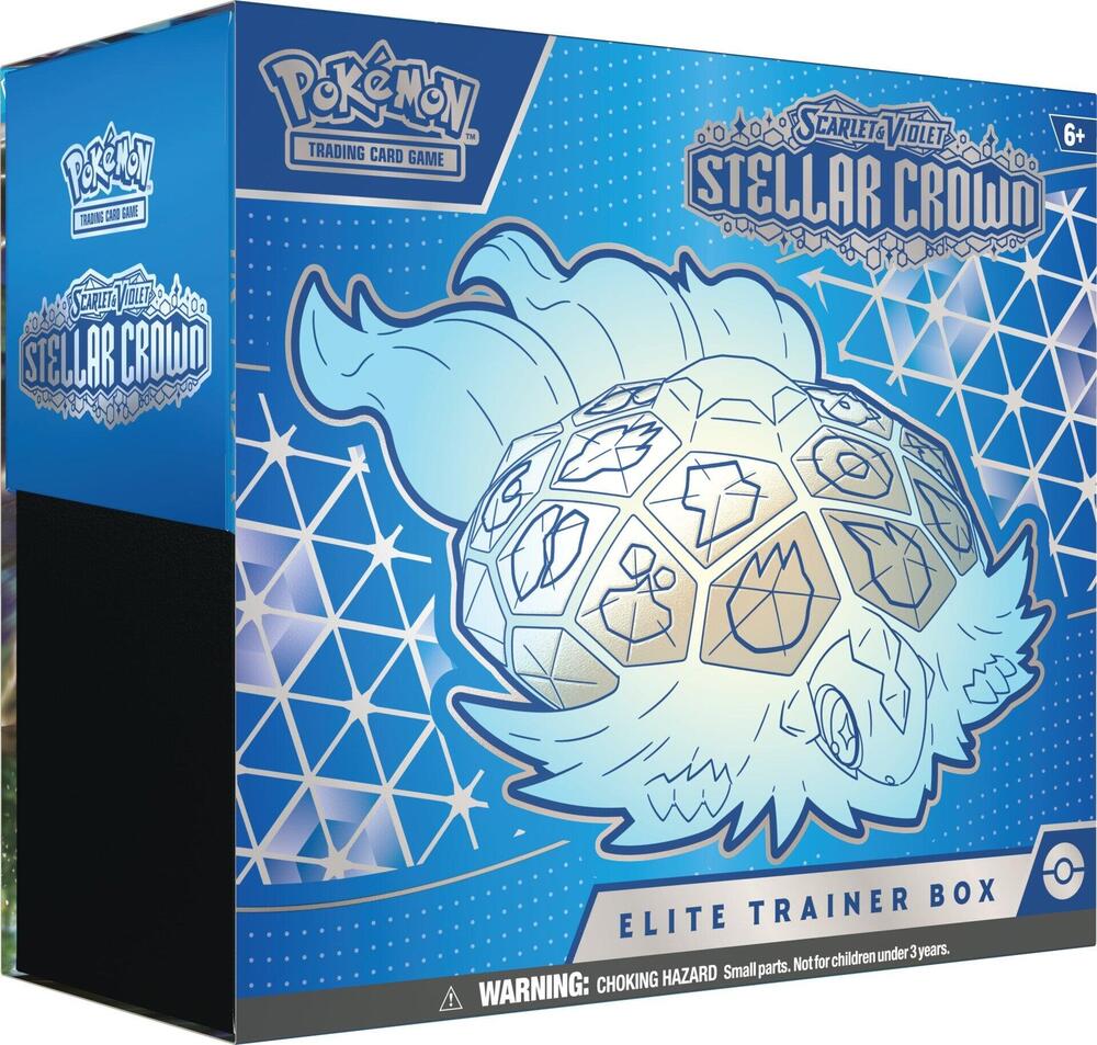 Stellar Crown Elite Trainer Box - SV07: Stellar Crown (SCR) Pokémon TCG New ETB