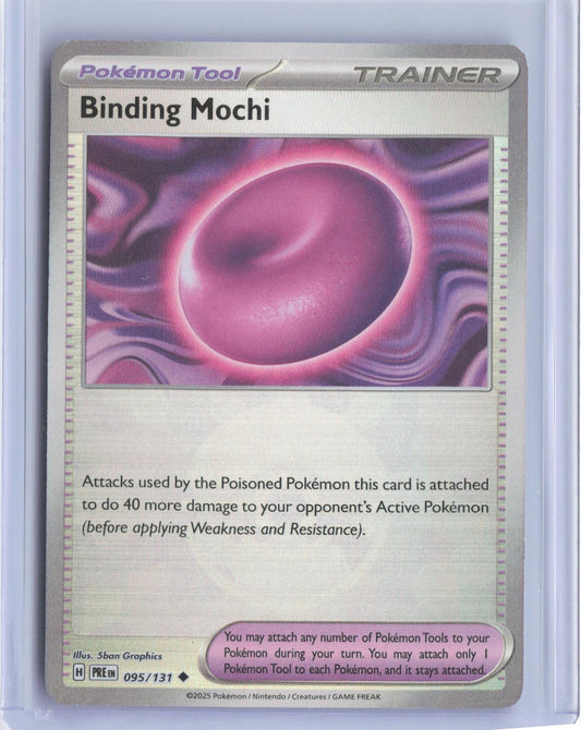 Binding Mochi (Poke Ball Pattern) 095/131 Prismatic Evolutions Pokemon Card