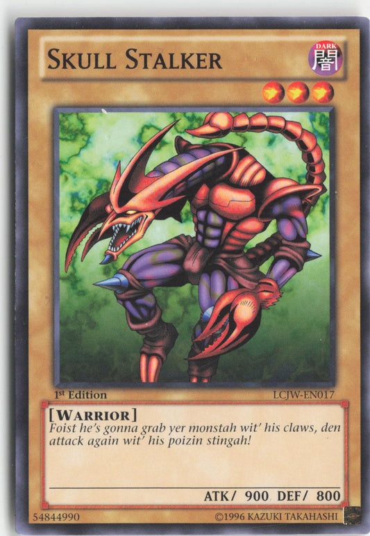 Skull Stalker LCJW-EN017 Legendary Collection 4: Joey's World Yu-Gi-Oh 1st Edition