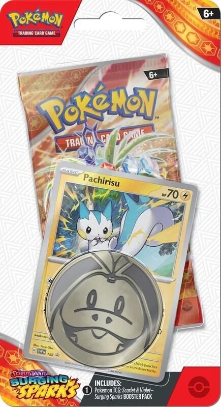 Surging Sparks Single Pack Blister [Pachirisu] - SV08: Surging Sparks (SSP) Pokémon TCG