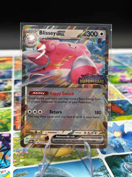 Blissey ex 134/167 (Twilight Masquerade Stamped) - Miscellaneous Cards & Products (MCAP) Pokémon TCG