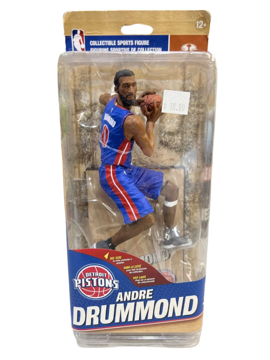 McFarlane Toys 2017 Andre Drummond Detroit Pistons NBA 31 Figure NEW In Box