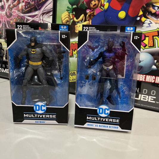 McFarlane Toys Batman + INQUE AS BATMAN BEYOND  DC Multiverse Action Figure