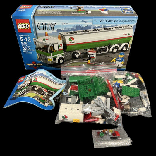 LEGO CITY: Tank Truck (3180) Used