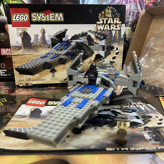 LEGO Star Wars: Sith Infiltrator (7151) COMPLETE WITH BOX MANUAL INSERT AND MAUL