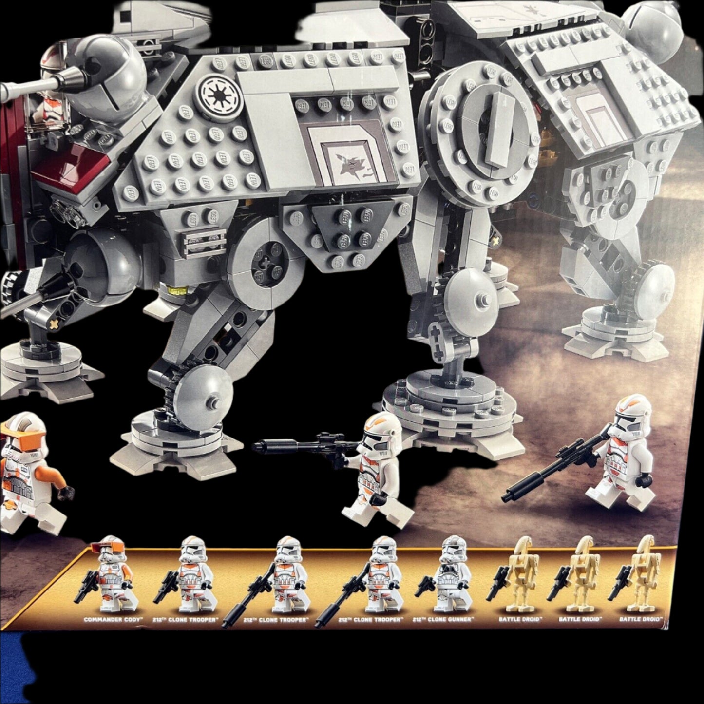 LEGO Star Wars: AT-TE Walker 75337 With Commander Cody