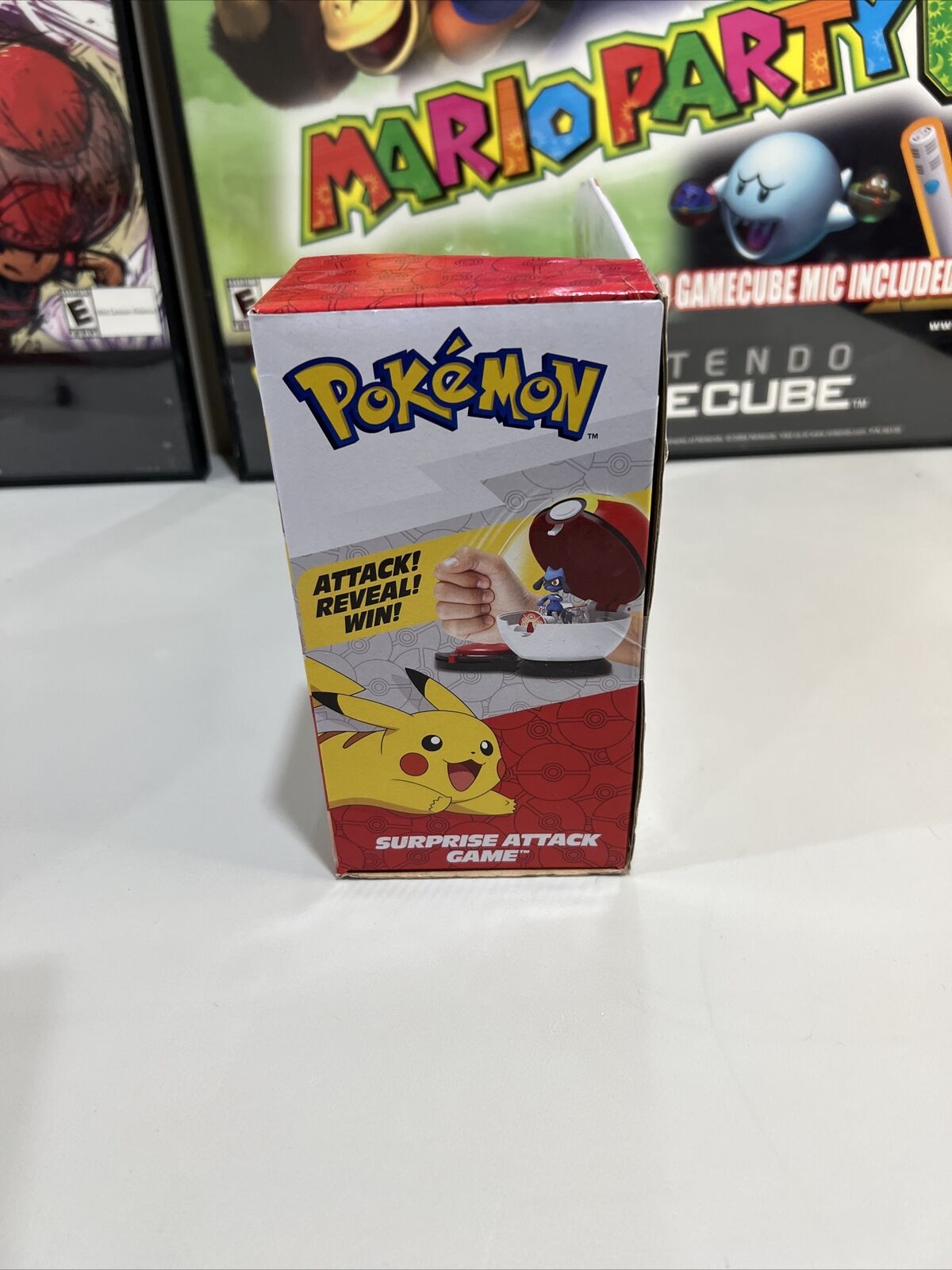Pokemon Surprise Attack Game with CHARMAND & RIOLU & POKE BALL & REPEAT BALL